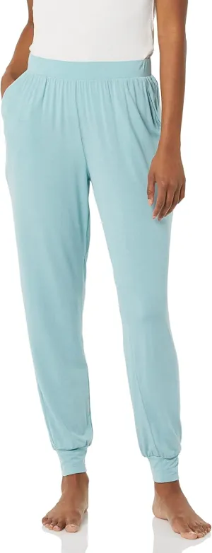 Amazon Essentials Women's Lightweight Knit Jersey Pajama Pants, Jogger Lounge Sleep Wear with Pockets