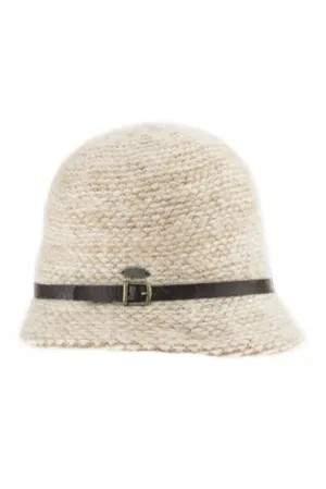 Chapeau Cloche Clotilde (Cream) de Canadian Hat