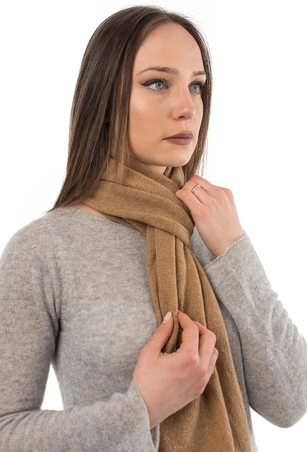 Dalle Piane Cashmere - Pure cashmere scarf - Made in Italy - Men/Women