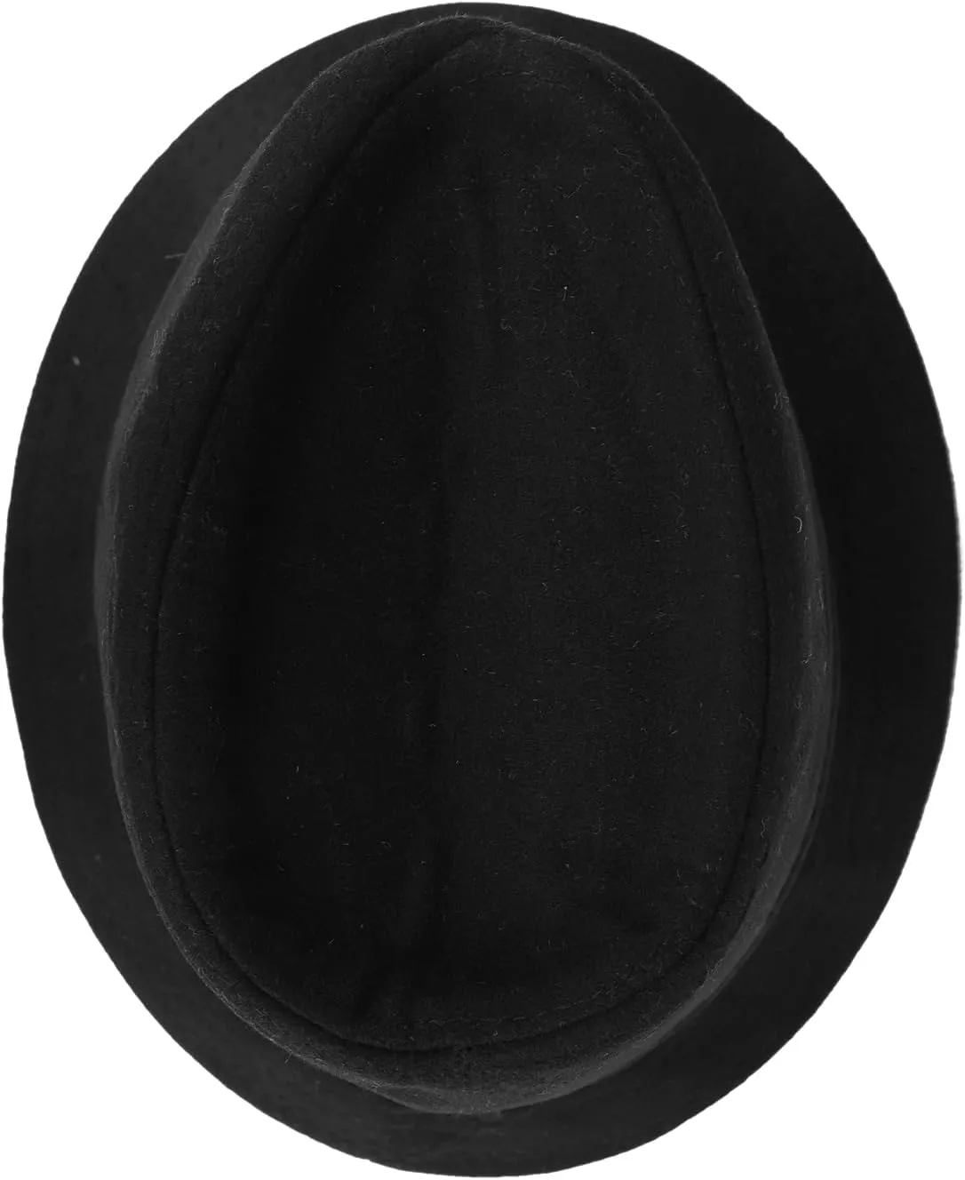 Felt Trilby Fedora Hat Short Brim Panama Jazz Hat 20s Bowler Gatsby Cap for Men Women