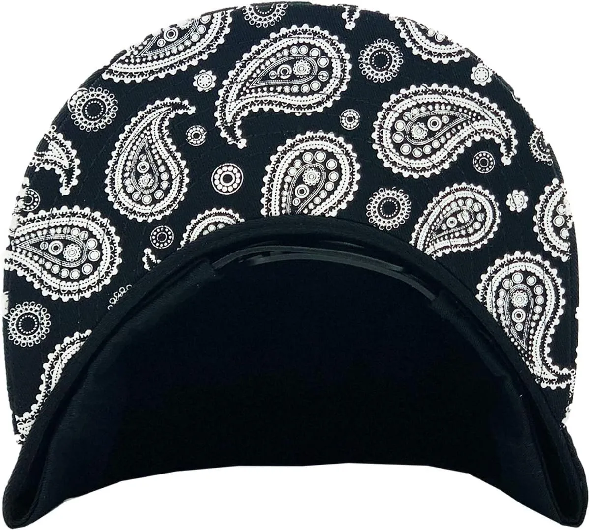 Galaxy Leaf Hologram Floral Aztec Bandana Print Brim Snapback Hat Baseball Cap