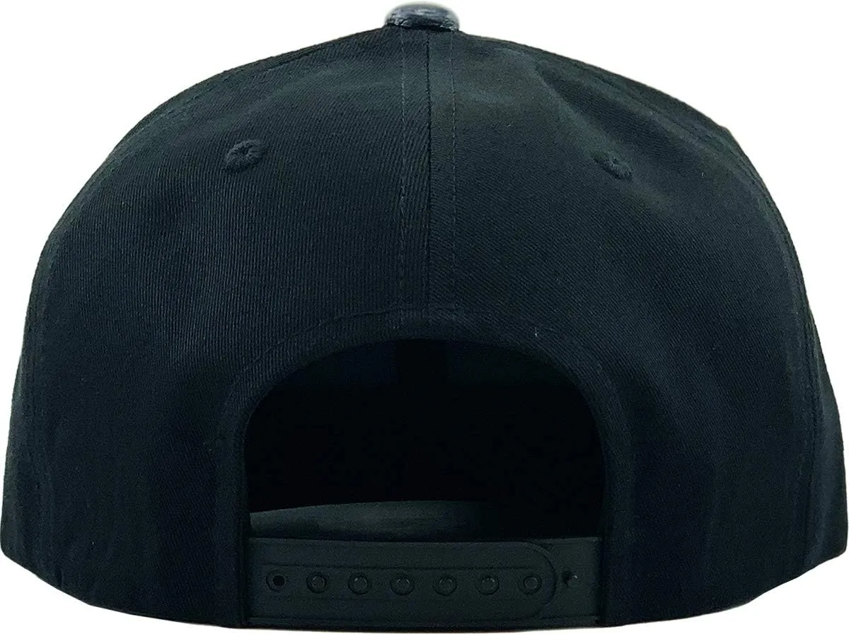 Galaxy Leaf Hologram Floral Aztec Bandana Print Brim Snapback Hat Baseball Cap