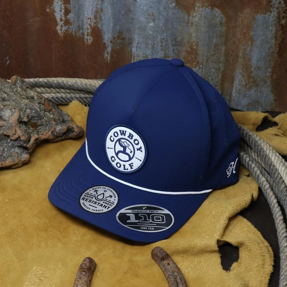 HOOEY Cowboy Golf Adjustable Snapback Trucker Mesh Back Hat