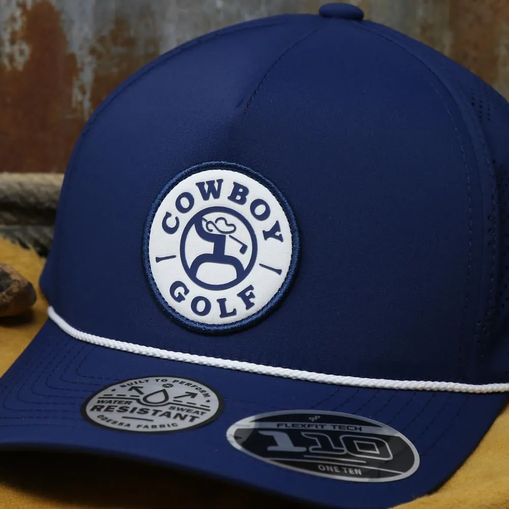 HOOEY Cowboy Golf Adjustable Snapback Trucker Mesh Back Hat