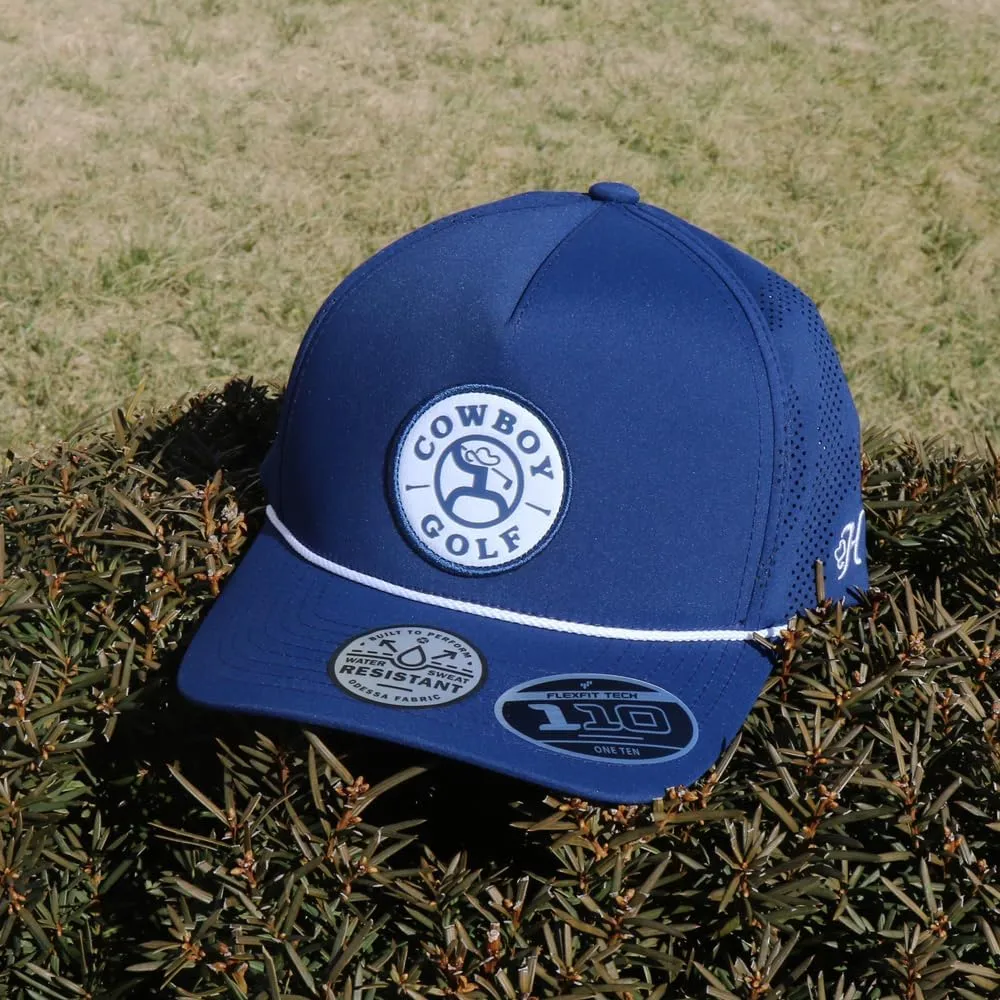 HOOEY Cowboy Golf Adjustable Snapback Trucker Mesh Back Hat