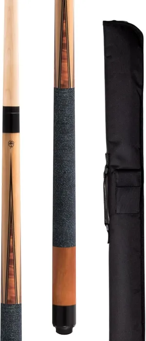 McDermott K97B 42" Youth Short Pool Billiard Cue with 1x1 Soft Case