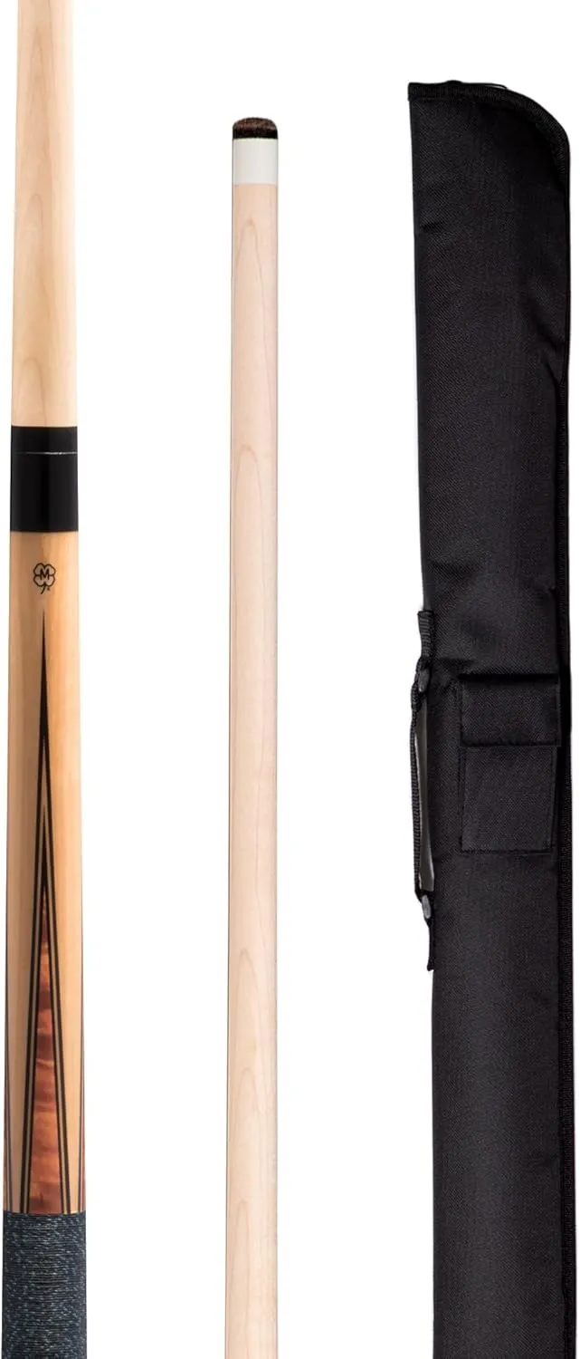 McDermott K97B 42" Youth Short Pool Billiard Cue with 1x1 Soft Case