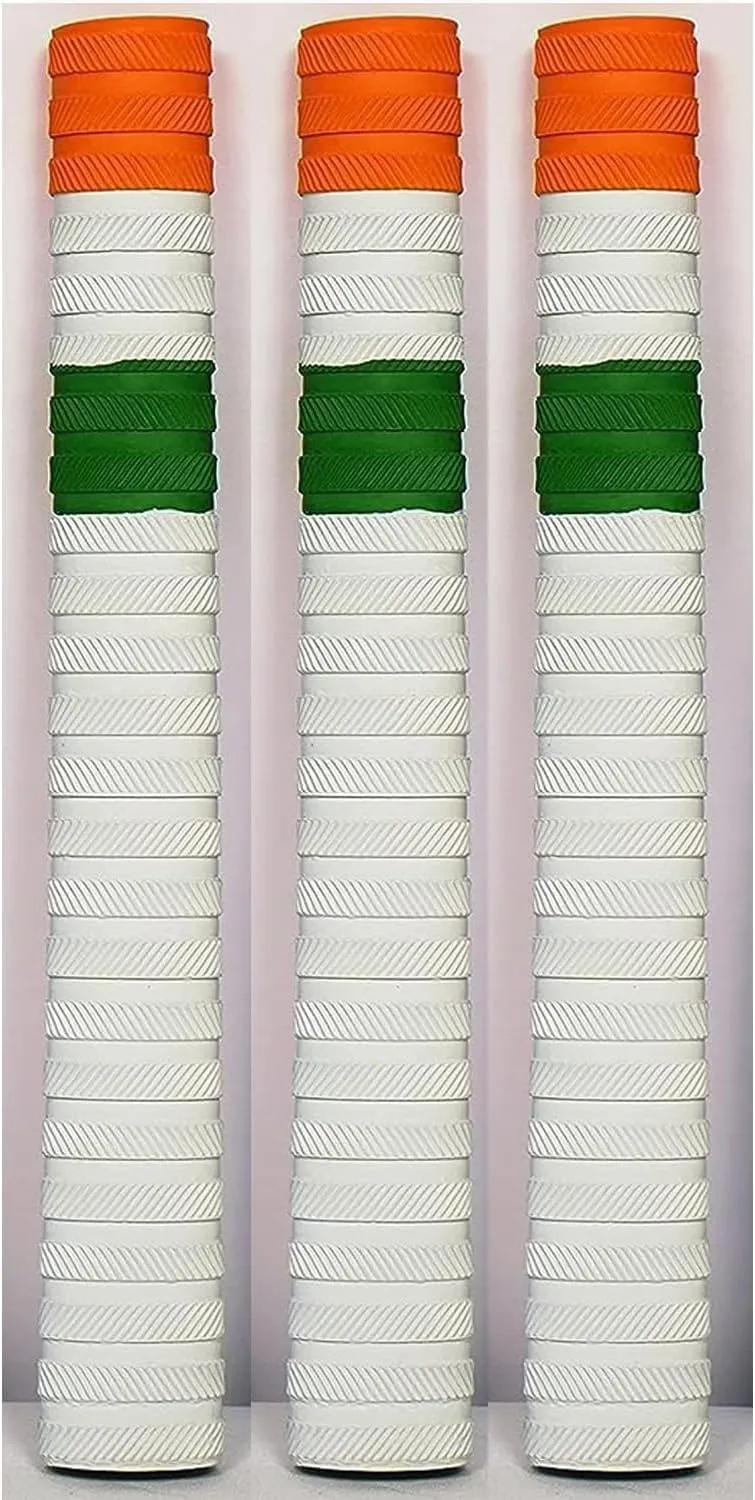 Premium Chevron Pack of 3 Cricket bat grip- Grips For Cricket Bats | Excellent Shock Absorption Rubber Cricket Bat Grips