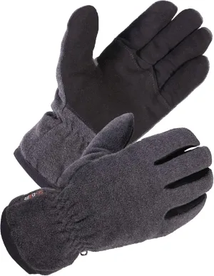 SKYDEER Winter Gloves with Soft Deerskin Suede Leather & Thermal Polar Fleece & Warm 3M Thinsulate Insulation (SD8661T)