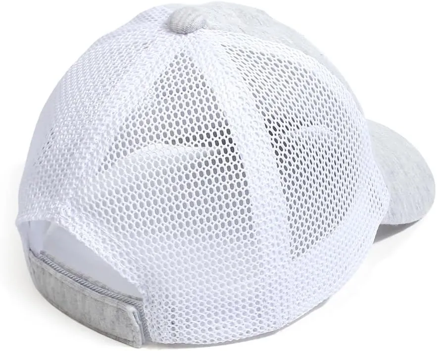 Toddler Baseball Hat Sun Protection Baby Boy Baseball Cap Adjustable Fit Mesh Baseball Hat Outdoor Beach Sun Cap for Kids
