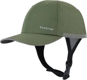 Tontron Wasumer Surf Cap with Hard Shell and Mesh Chin Straps for Surfing, SUP,Kayaking and Watersports